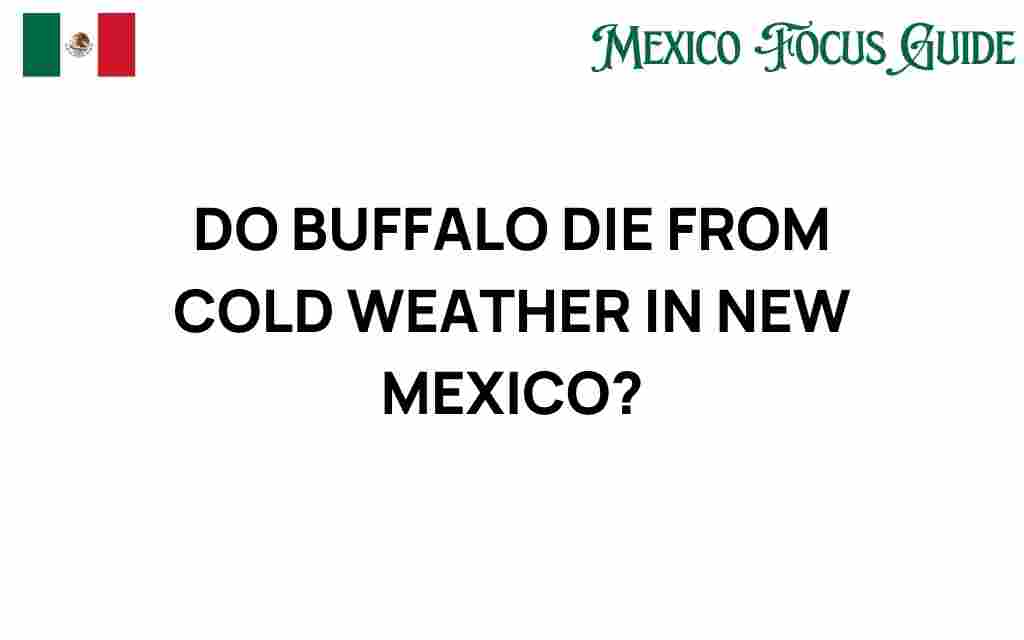 do-buffalo-die-cold-weather-new-mexico