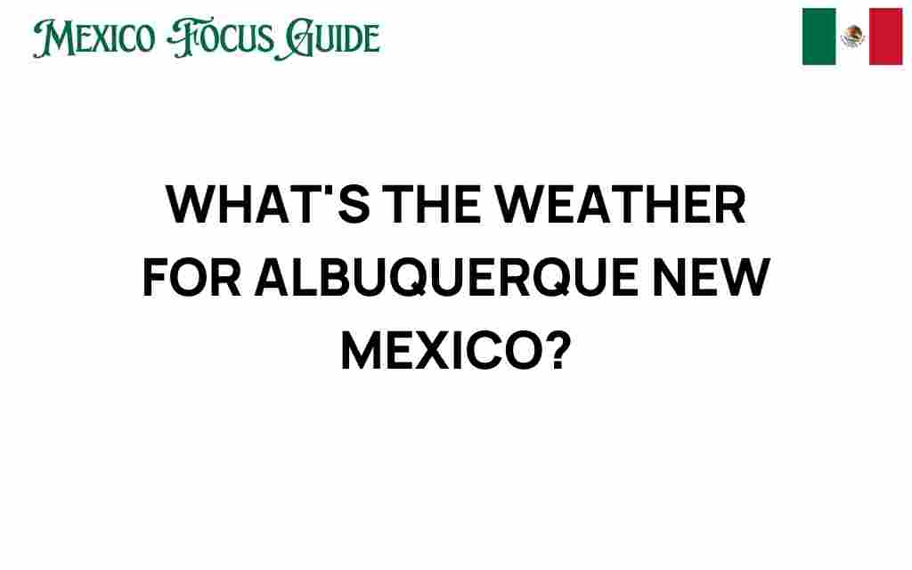 albuquerque-weather