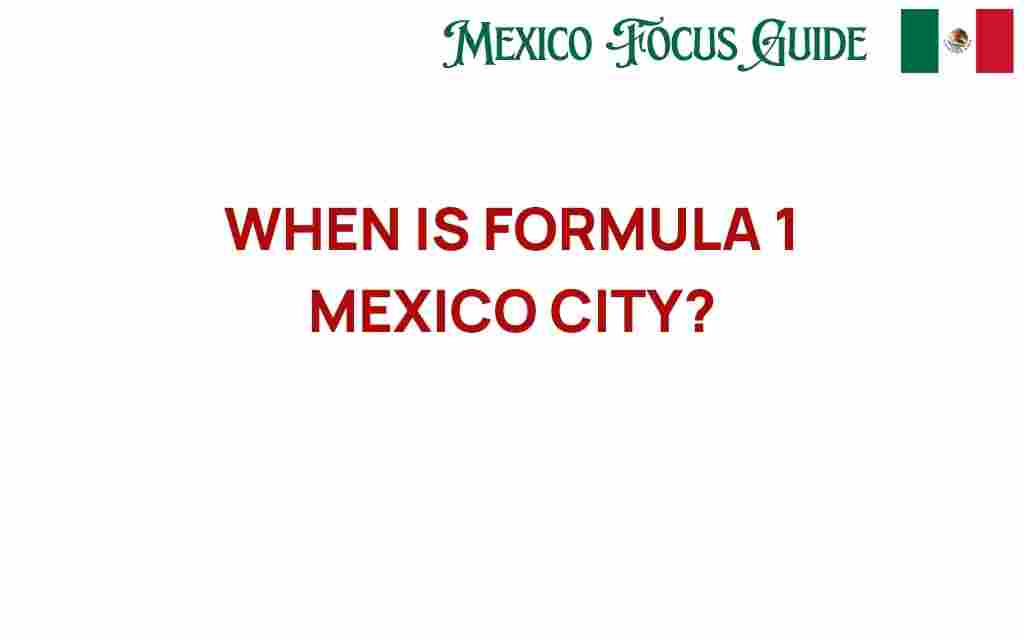 formula-1-mexico-city-schedule